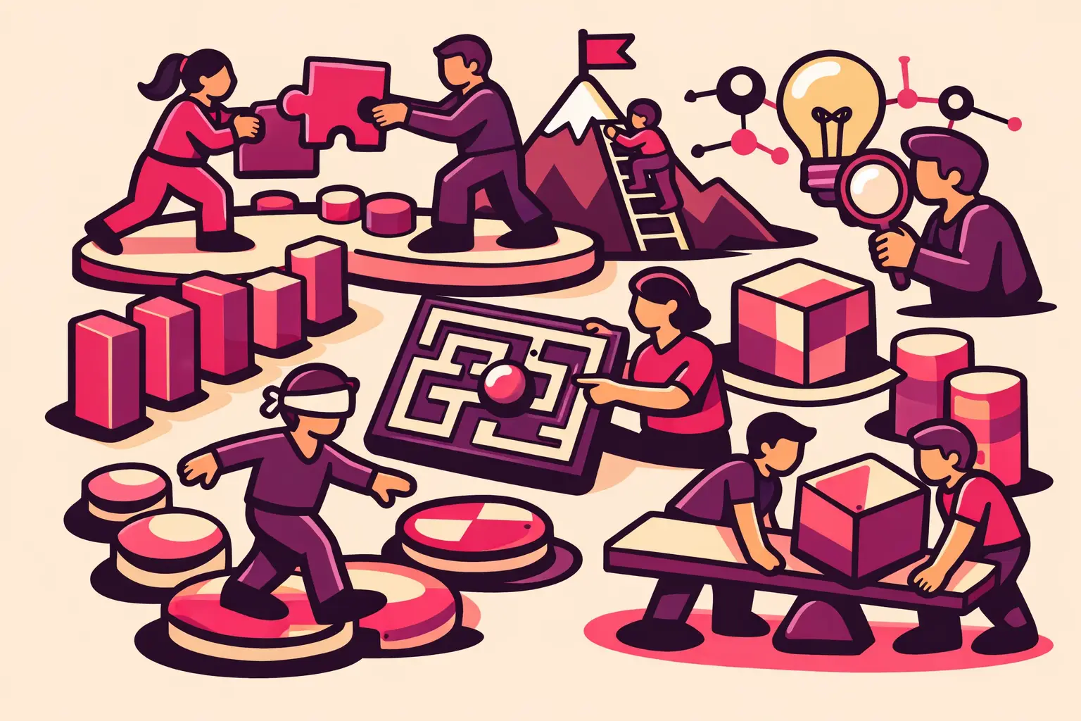 8 Problem Solving Challenges for Team Building