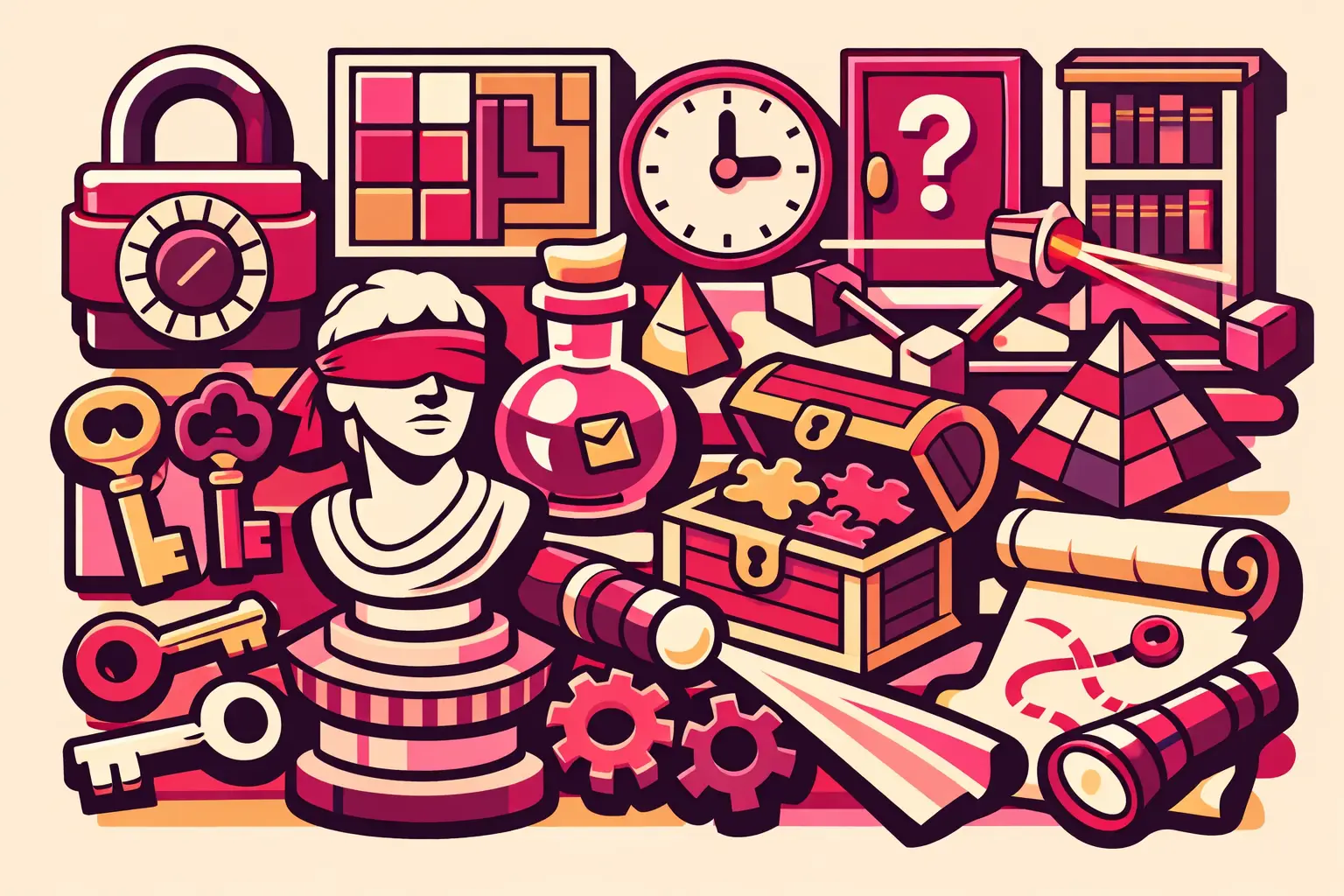 12 Escape Room Puzzle Types You'll Meet Inside