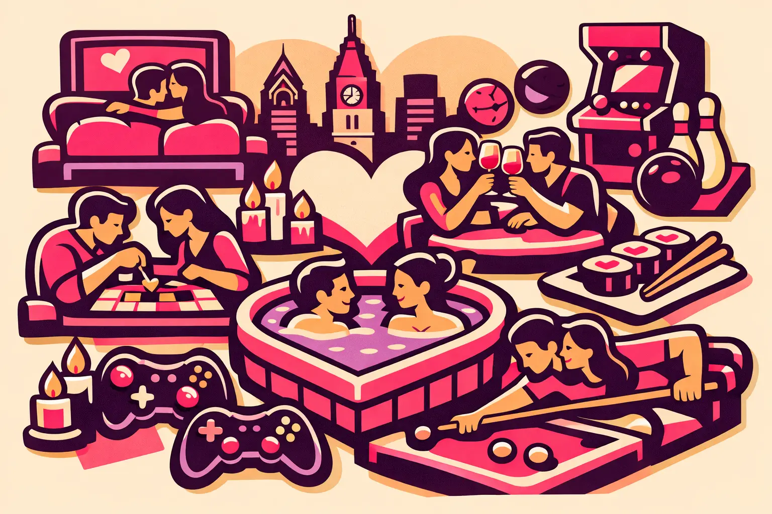12 Indoor Date Ideas Philadelphia Couples Love